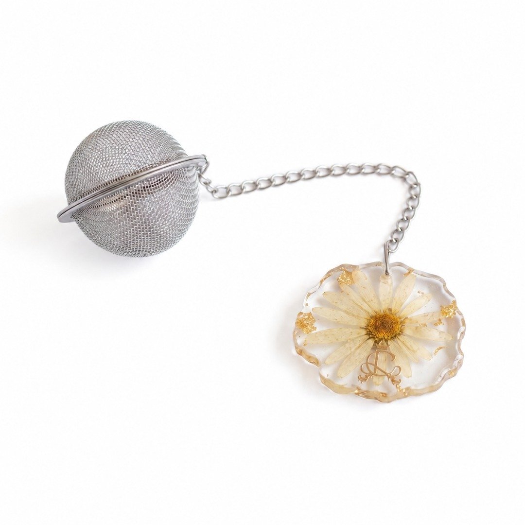 Infusor Pingente Flor Natural