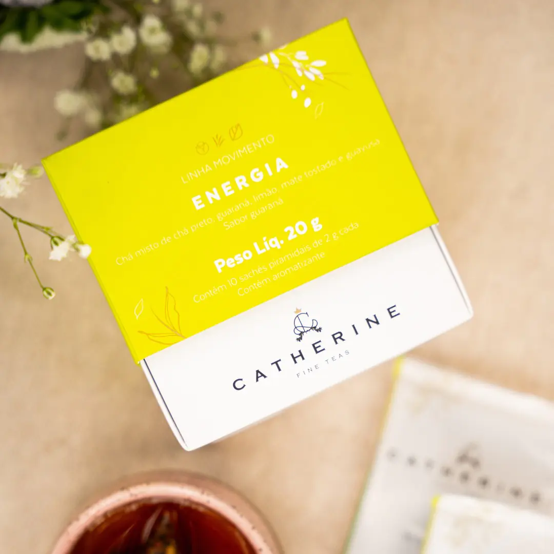 Chá Energia - Linha Movimento - Catherine Fine Teas