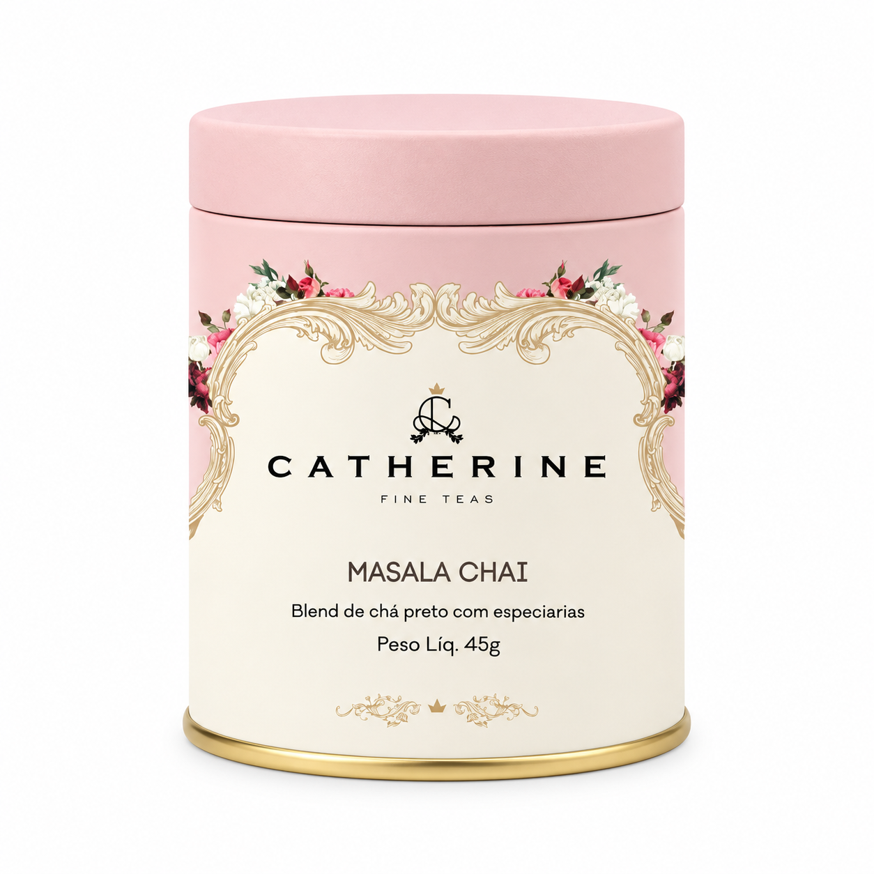 Blend Masala Chai | Chá Preto Indiano com Especiarias | Lata 45 g
