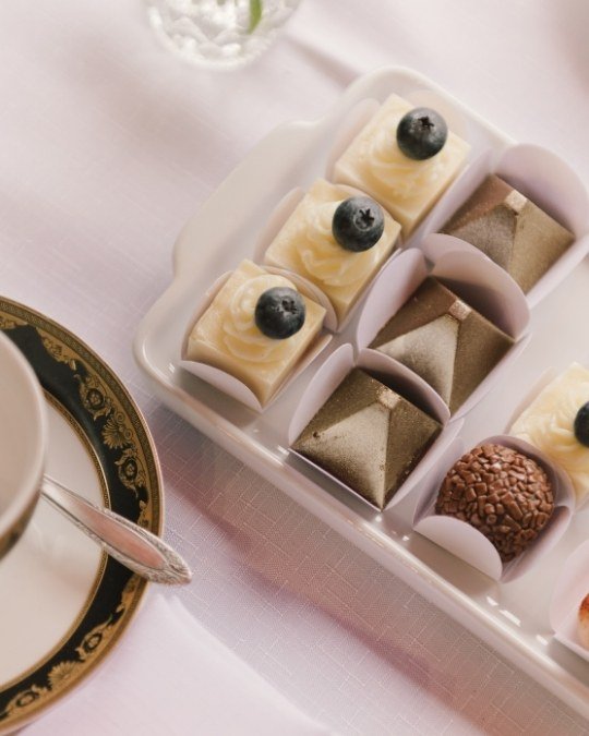 Docinhos Pati Piva harmonizaram com os blends Catherine Fine Teas