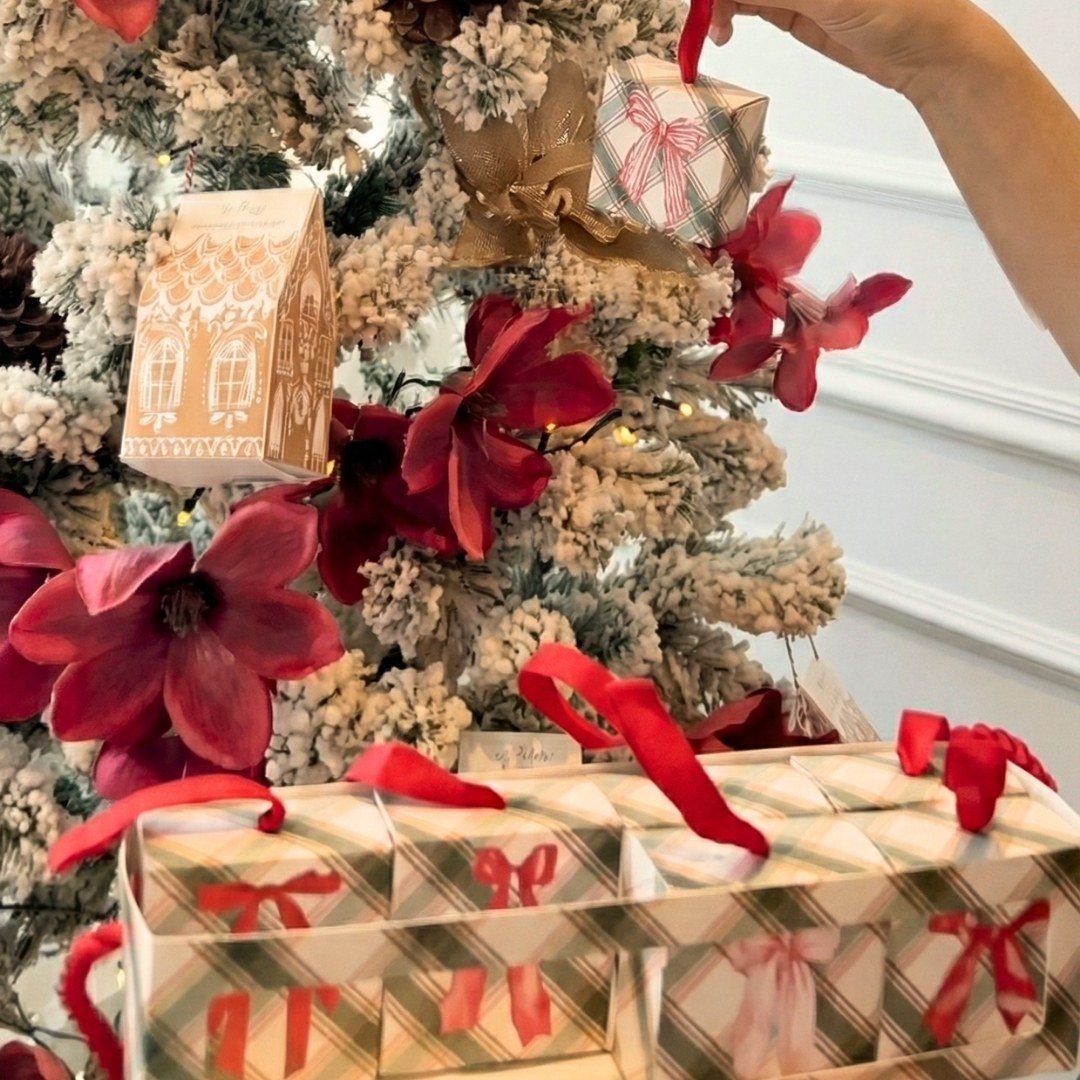 Calendario Advento Catherine Fine Teas - Natal de 2025 - 8 caixas com sachê de Chá