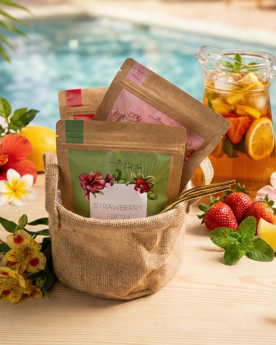 Iced Teas - Chás Gelados - Catherine Fine Teas