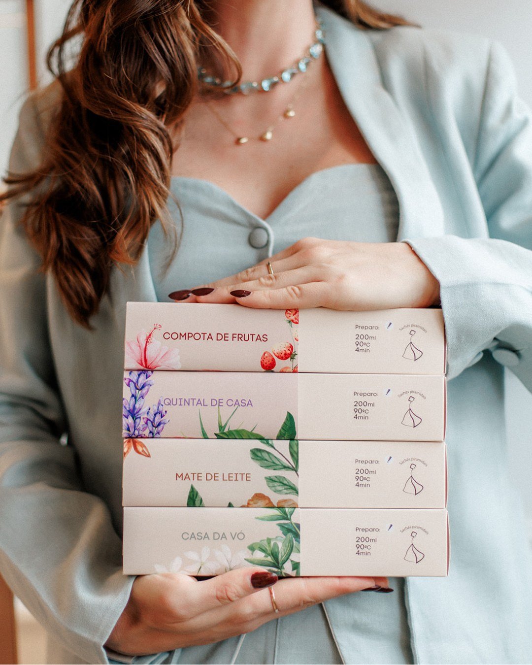 Chás Sachê Piramidal Origens - Catherine Fine Teas