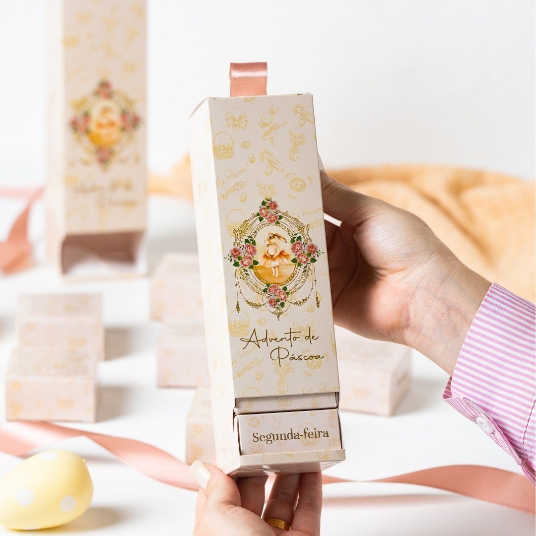Calendário do Advento de Pascoa 2026 Catherine Fine Teas
