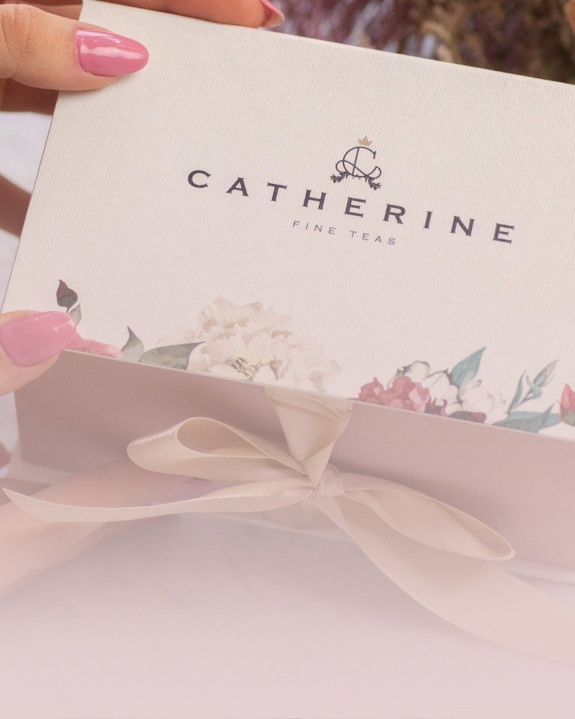 Banner Presentes com chá Catherine Fine Teas - Versão Mobile