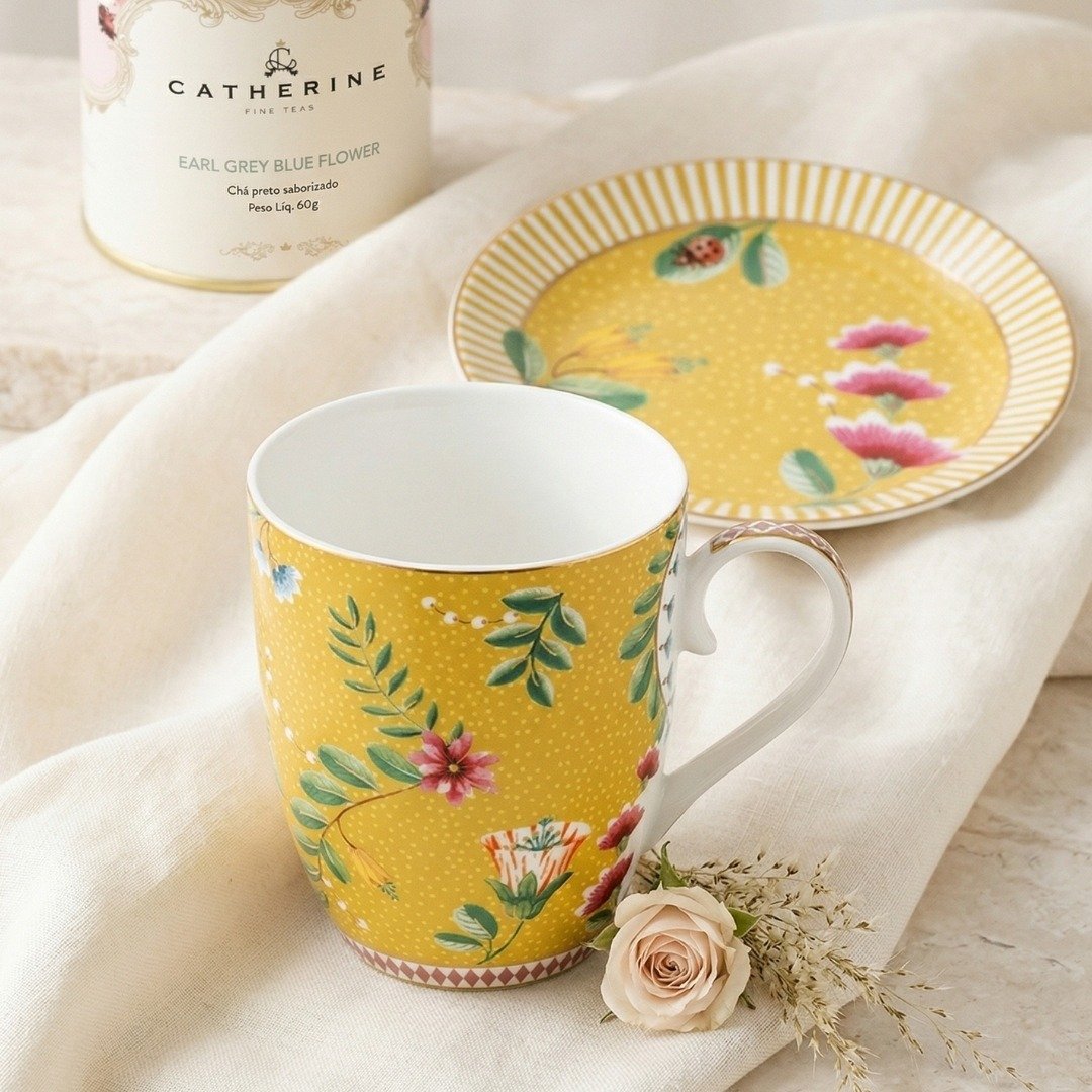 Caneca La Majorelle Amarela Pip Studio