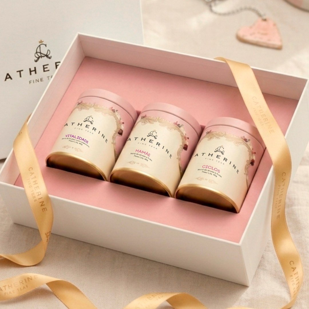 Trio Mulher de Infusões Relaxantes