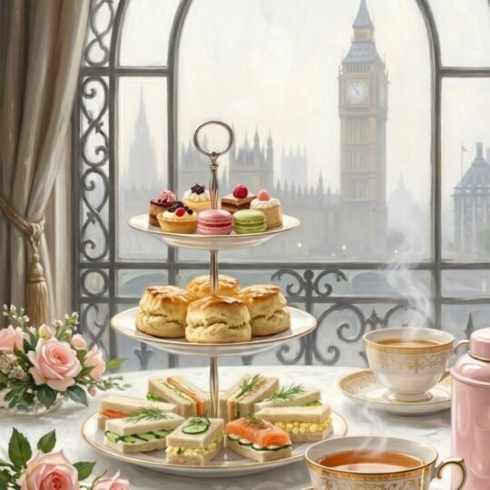 Legado Europeu Afternoon Tea Capa