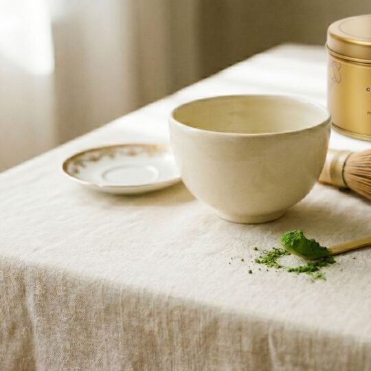 O matcha começa antes da primeira xicara jade ritual