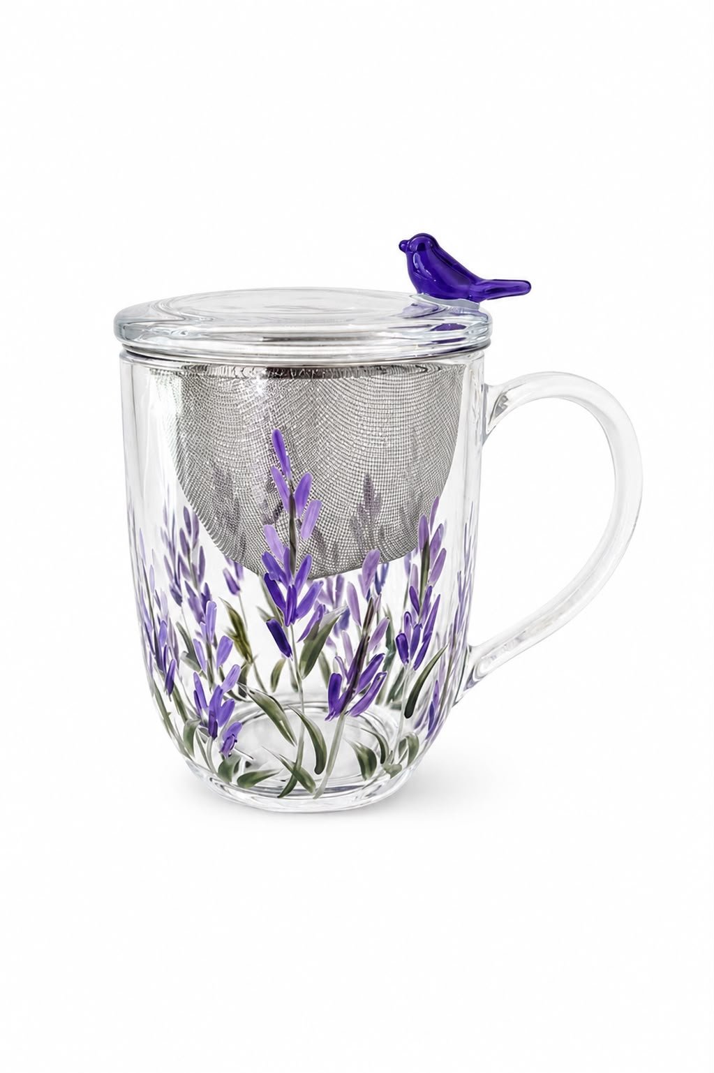 Caneca Bird com  Tampa e Filtro - 350ml