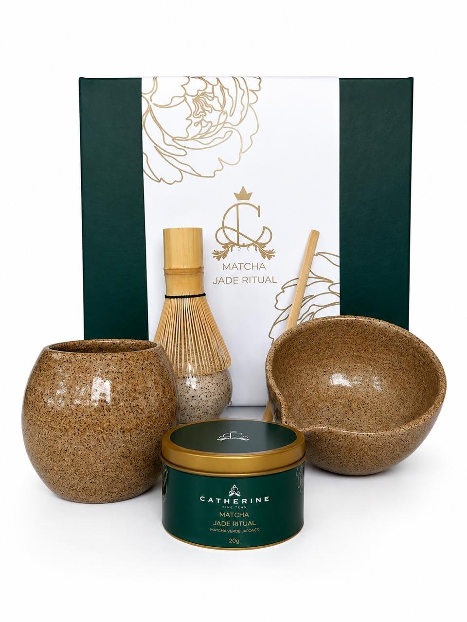 Jade Ritual Matcha Gift Box | Matcha Mascavo