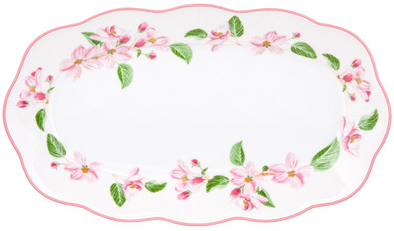 TRAVESSA OVAL HORTICOOL PINK