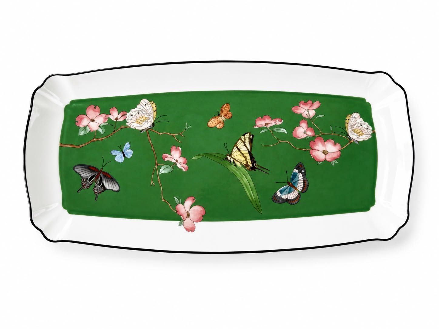 TRAVESSA VERDE KALEIDOSCOPE 28CM