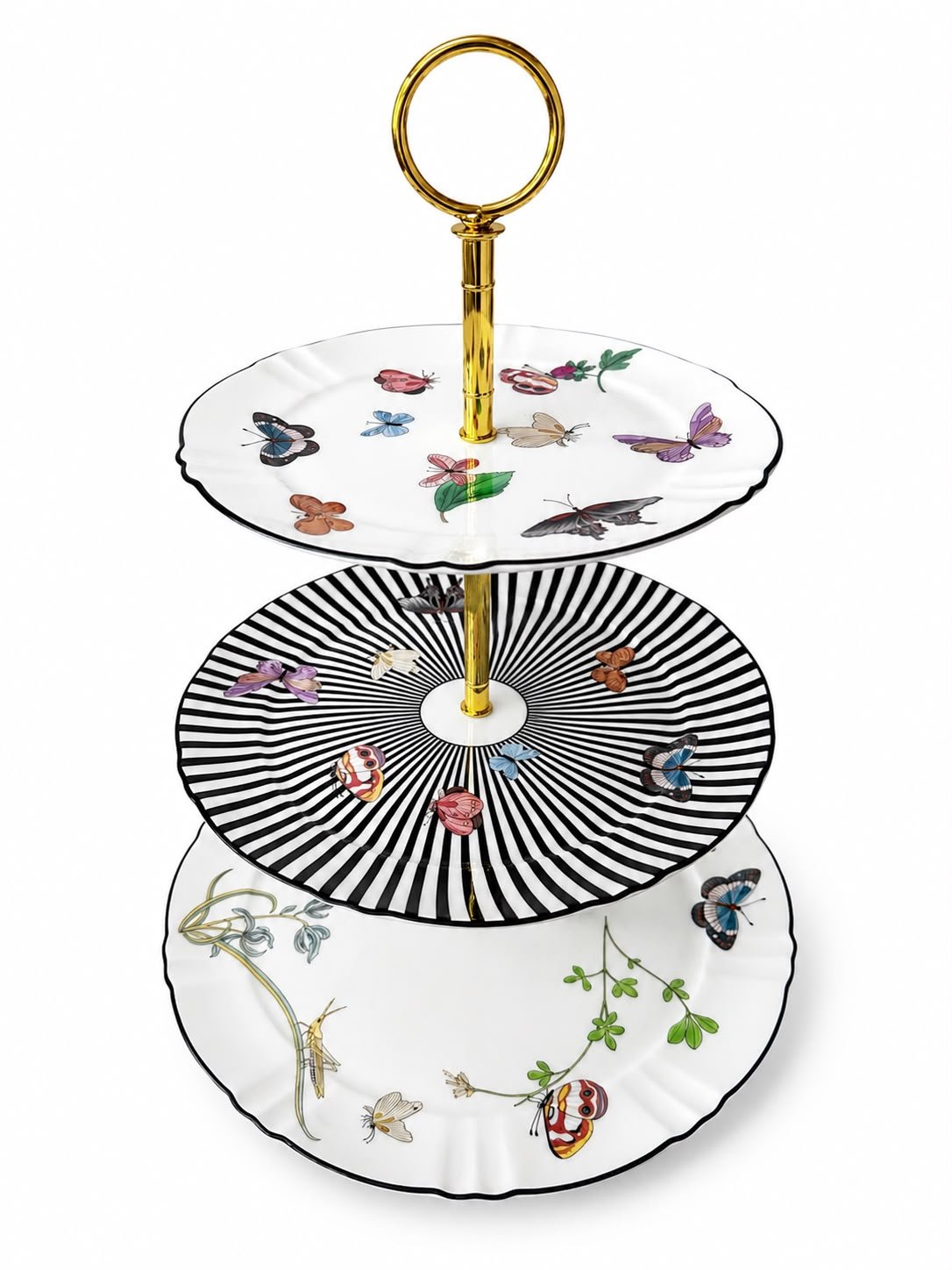 PRATO DE TRES ANDARES KALEIDOSCOPE 18.5CM