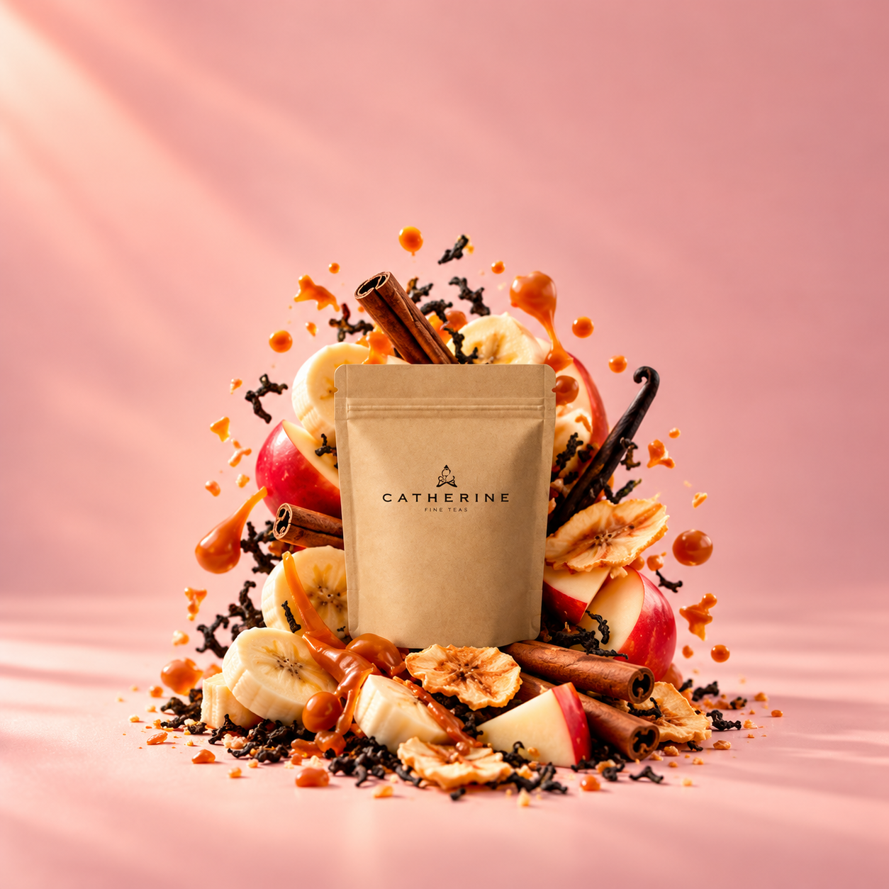 Blend Banoffee | Chá Preto com Banana, Canela e Baunilha | Refil 30g