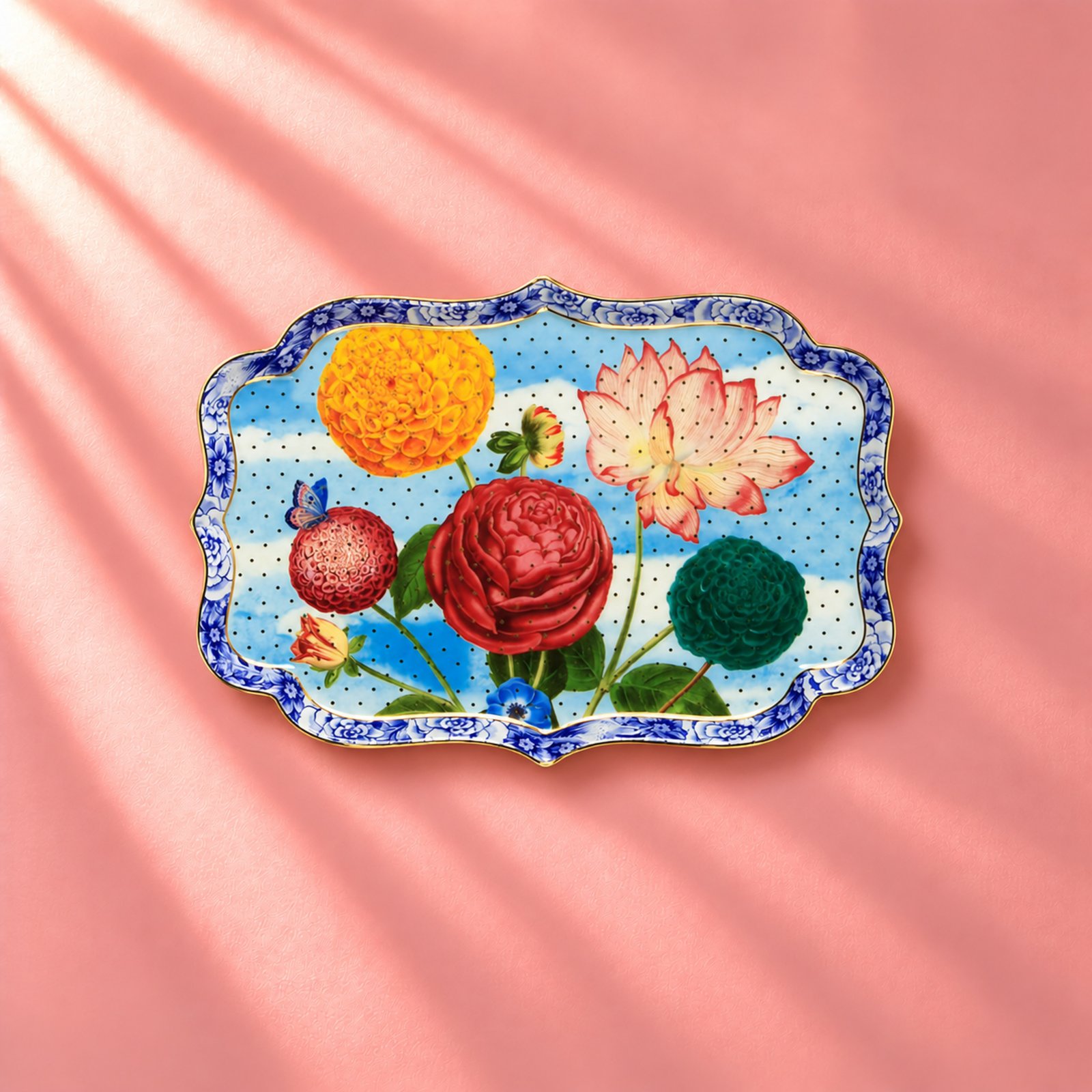 Travessa Flores Royal em Porcelana | Pip Studio