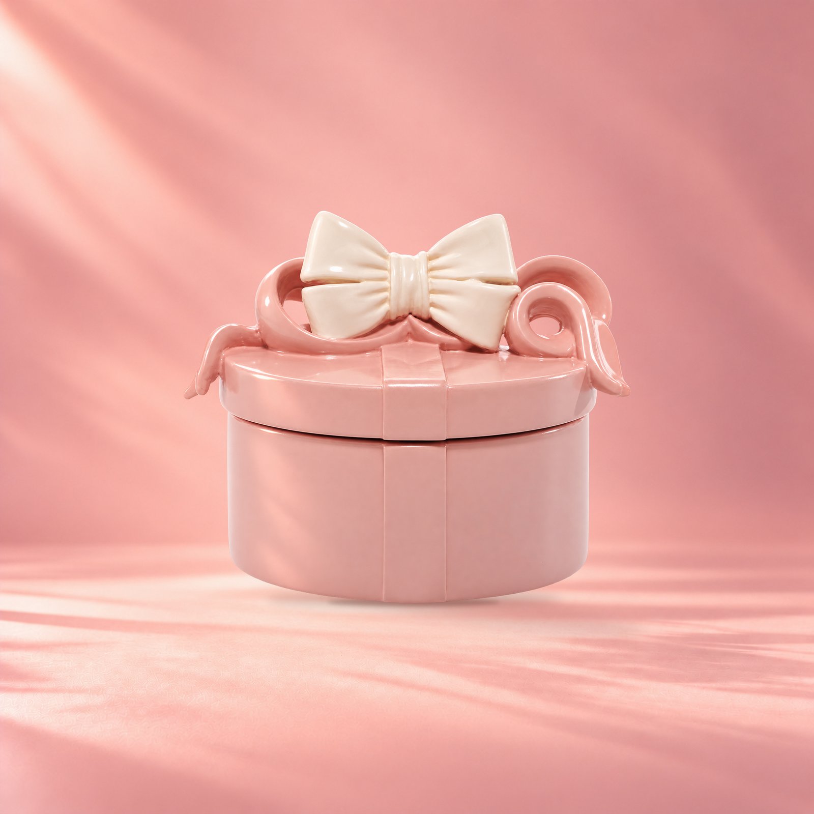 Porta Joias Rosa com laço
