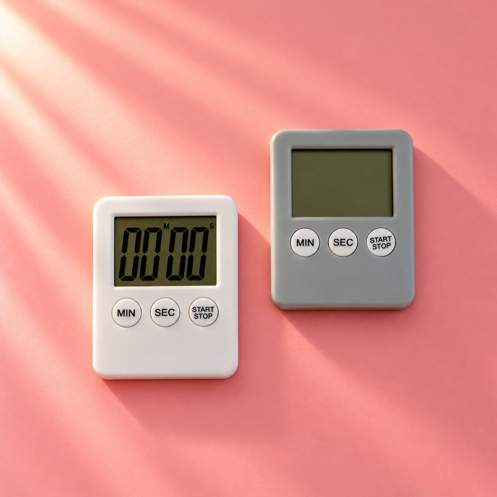 Timer Digital para Chá | Contador de Minutos e Segundos
