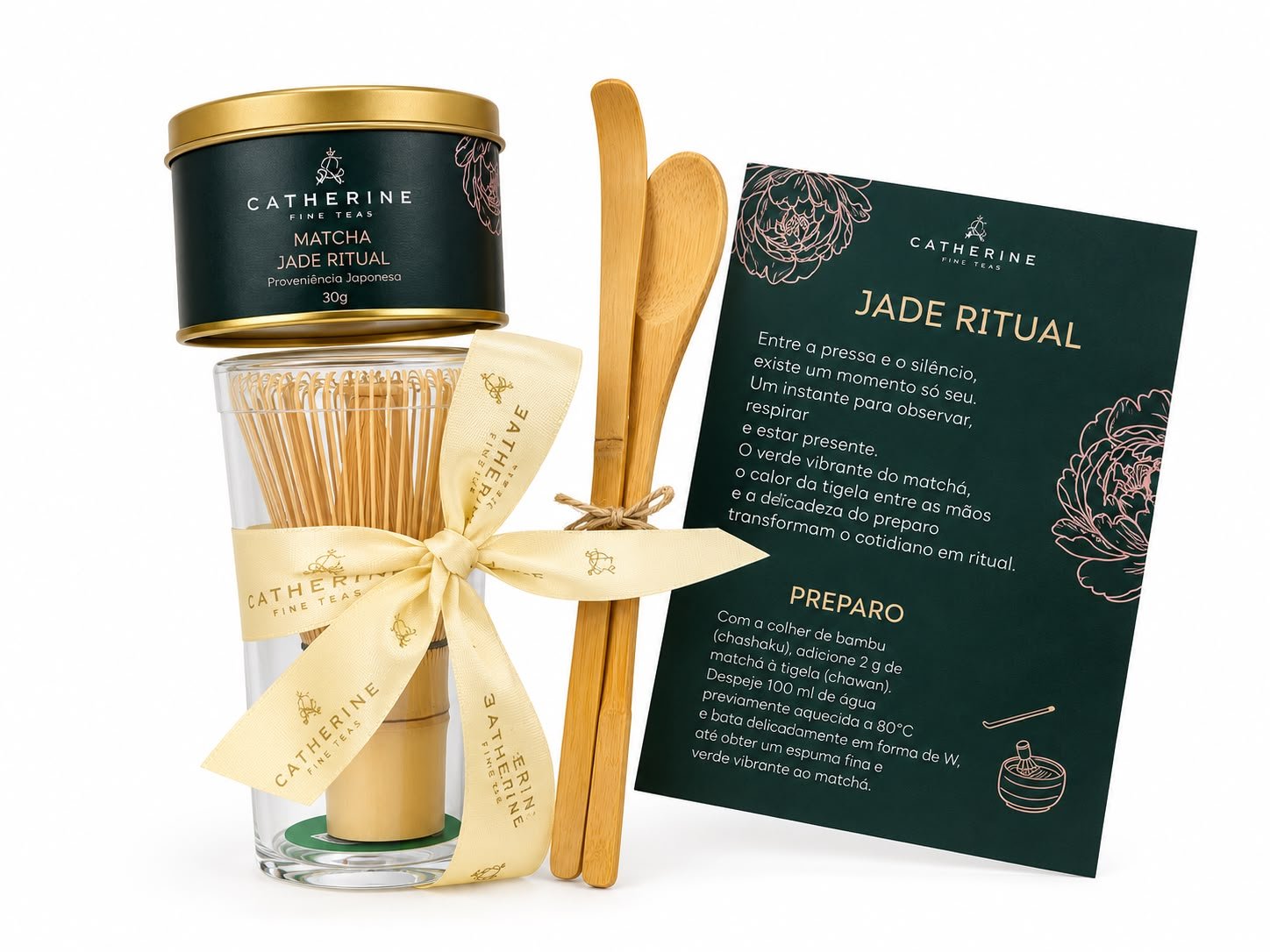 Kit Matcha | Matcha e Utensílios de Bambu